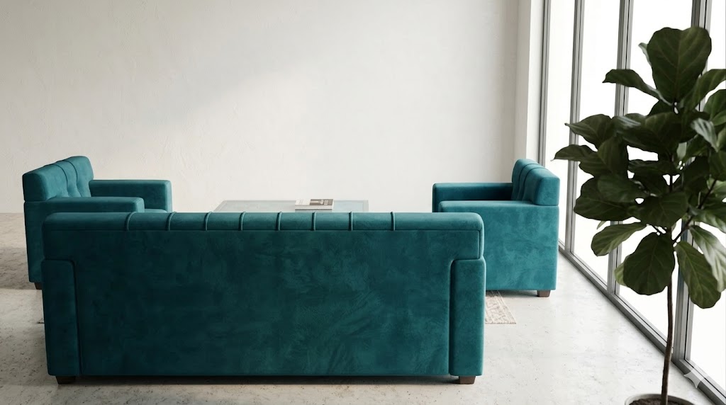 The Jewel-Toned Channel Tufted Collection