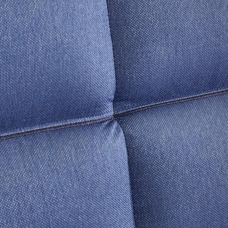 Helios California Fabric 3+1+1 Seater Sofa Set - Blue