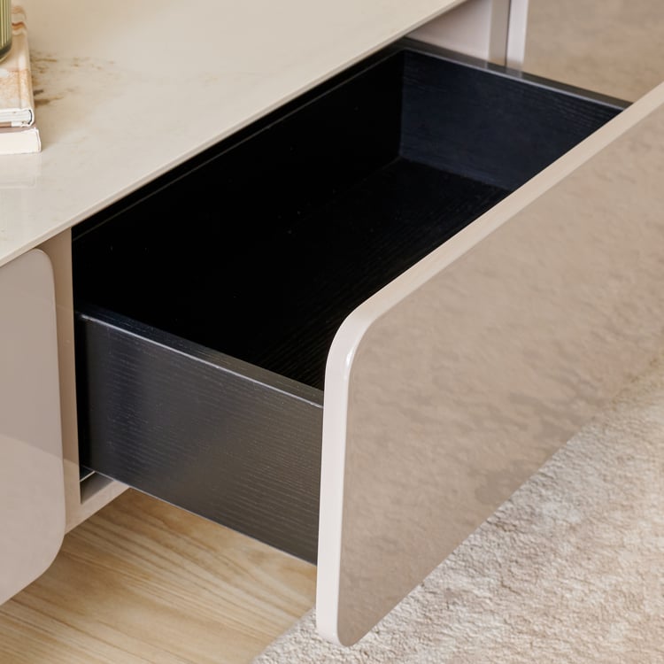 Gilly Sintered Stone Top TV Unit - Beige