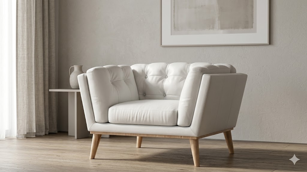 Premium Tufted Accent Lounge Chair