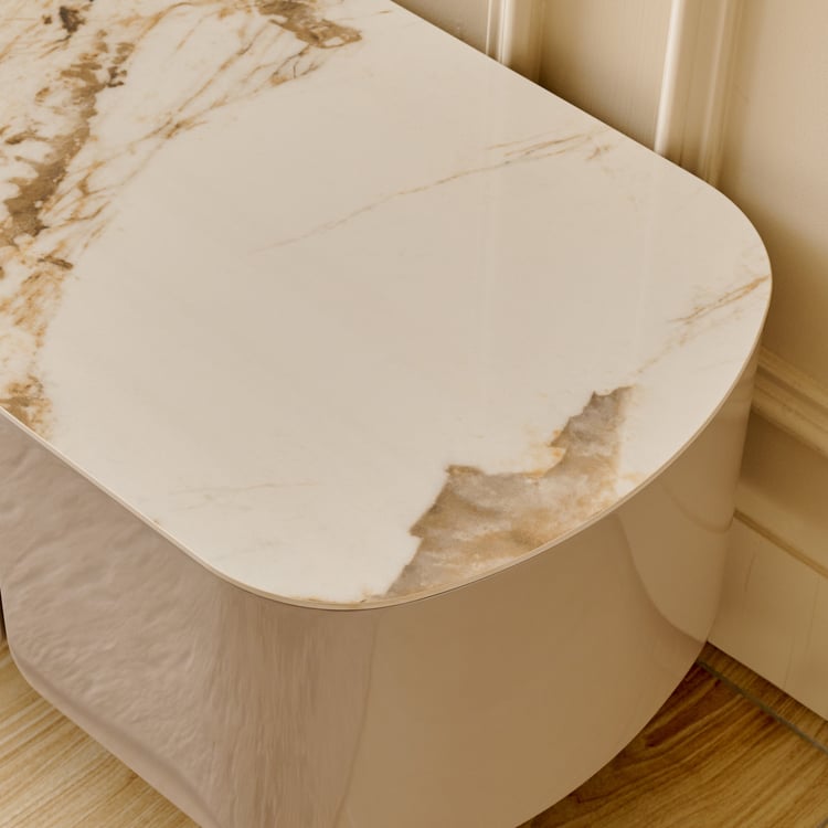 Gilly Sintered Stone Top TV Unit - Beige
