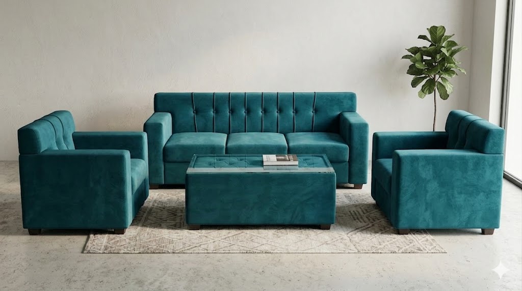 The Jewel-Toned Channel Tufted Collection