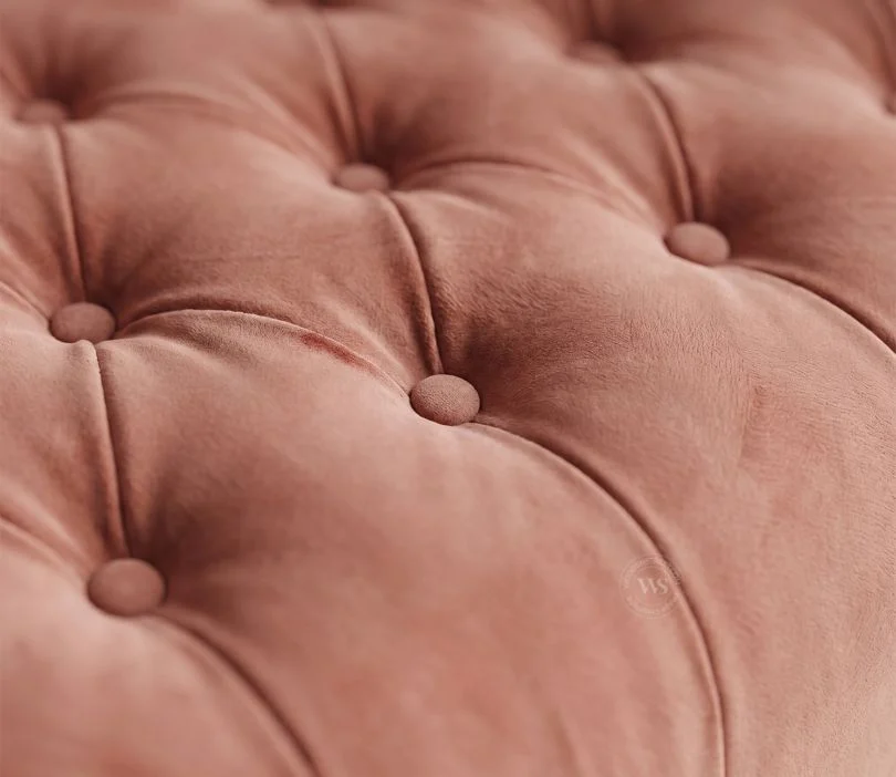 Bella Chaise Lounge (Salmon Pink)